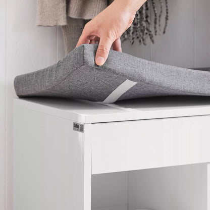 SoBuy suolas su atidaroma sėdyne ir batų laikymo skyriumi FSR45-HG