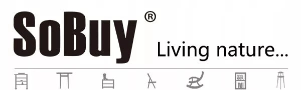 SoBuy Medinė sieninė lentyna su krepšeliais ir pakaba FRG282-W