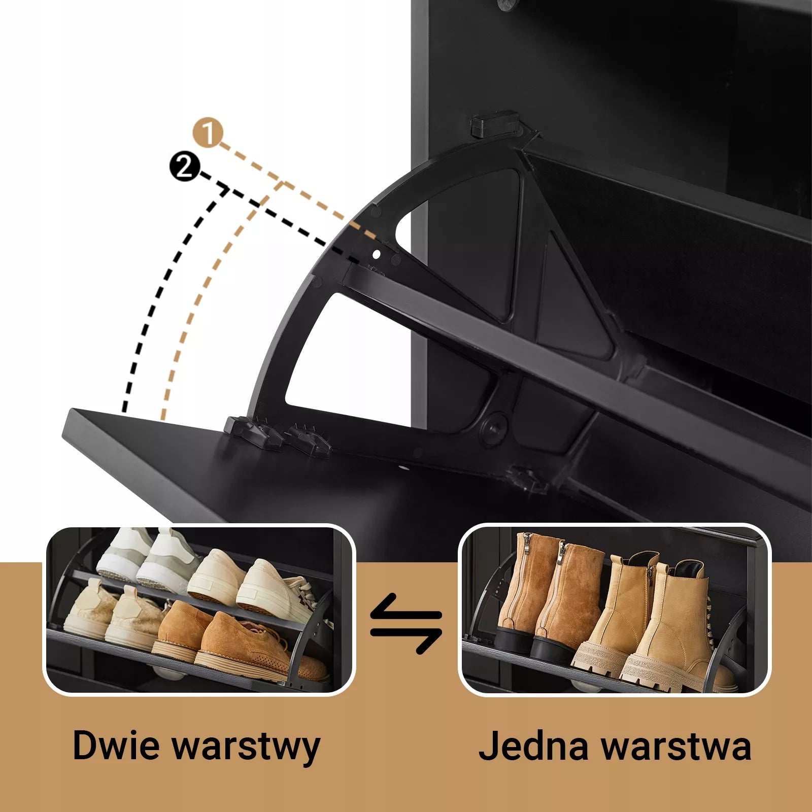 SoBuy Batų spintelė su sėdyne, 2 durys, prieškambario suolas FSR64-SCH