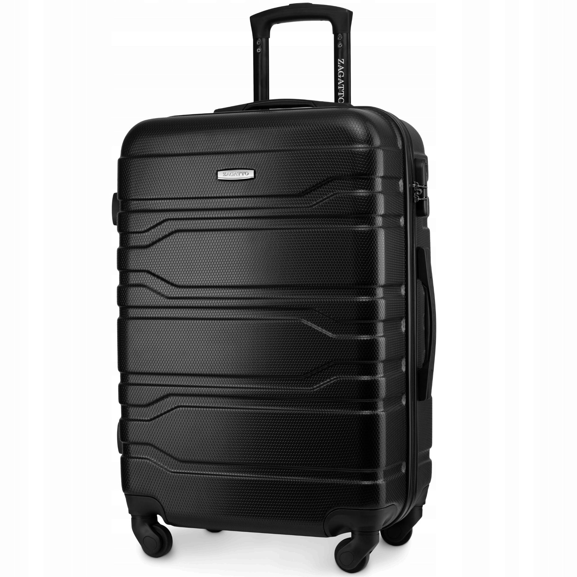 Vidutinio dydžio kelioninis lagaminas su ratukais RYANAIR 60L kietas ZAGATTO