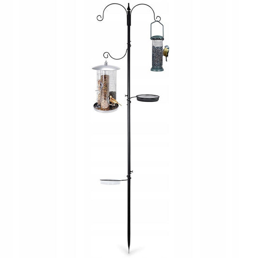 Sodo stovas laikiklis lesykloms, nameliams, inkilams, girdykloms, dubenėliams paukščiams