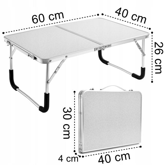 Stalinis turistinis/kempinginis MARCO, baltas, lagaminas