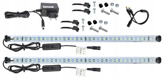 LED fluorescencinė lempa 5630 akvariumas 2x70cm I+I SLIM