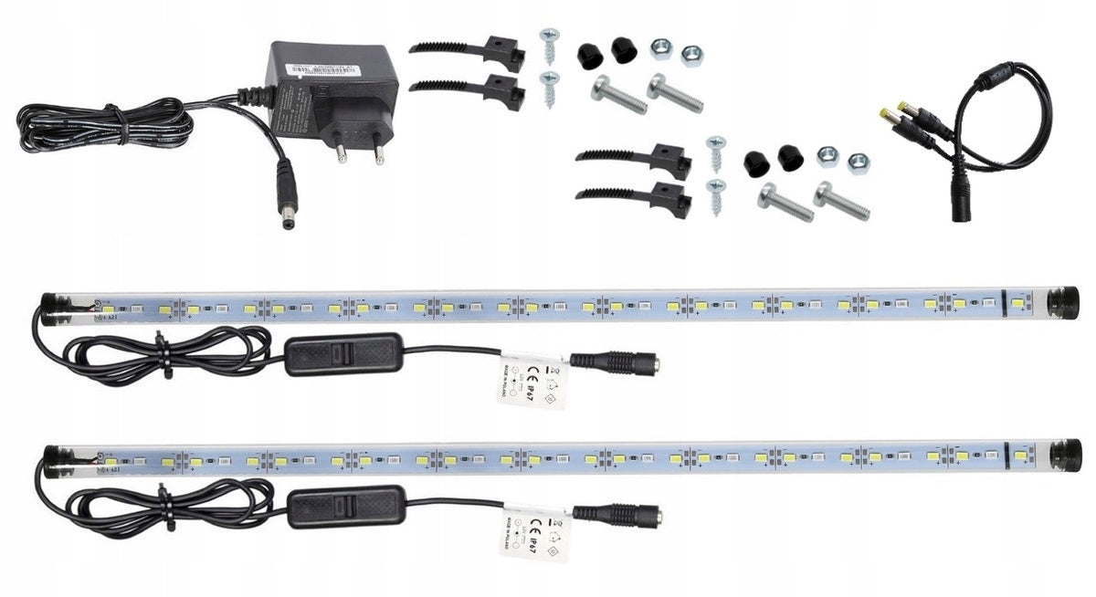 LED FULL SPECTRUM šviestuvas 2x70cm akvariumas AUGALAMS