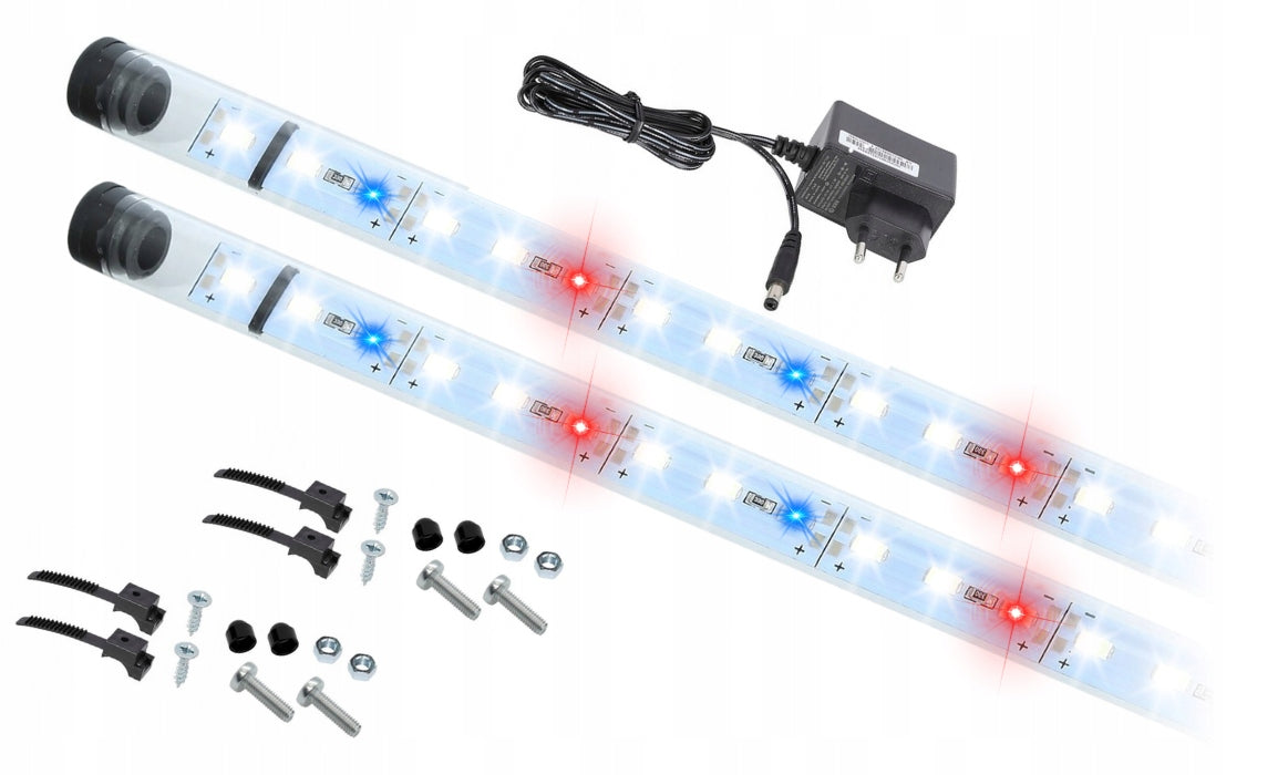 LED FULL SPECTRUM šviestuvas 2x70cm akvariumas AUGALAMS