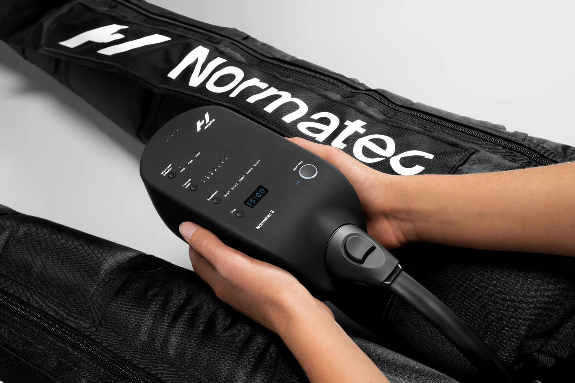 Normatec 3 kojų masažo ir regeneravimo sistema, anticeliulitinė, PRO kokybės