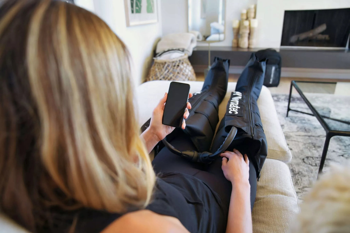Normatec 3 kojų masažo ir regeneravimo sistema, anticeliulitinė, PRO kokybės