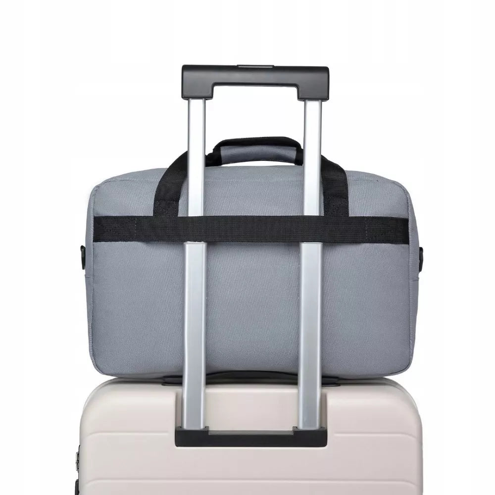 Pilka rankinis krepšys lėktuvui 40x30x20 RYANAIR kelioninis 20L Kono Kebo
