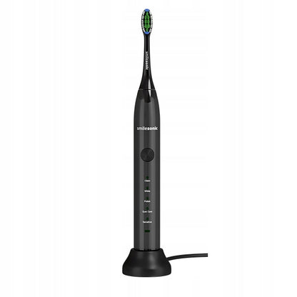 Soninis dantų šepetėlis Smilesonic EX Juodas