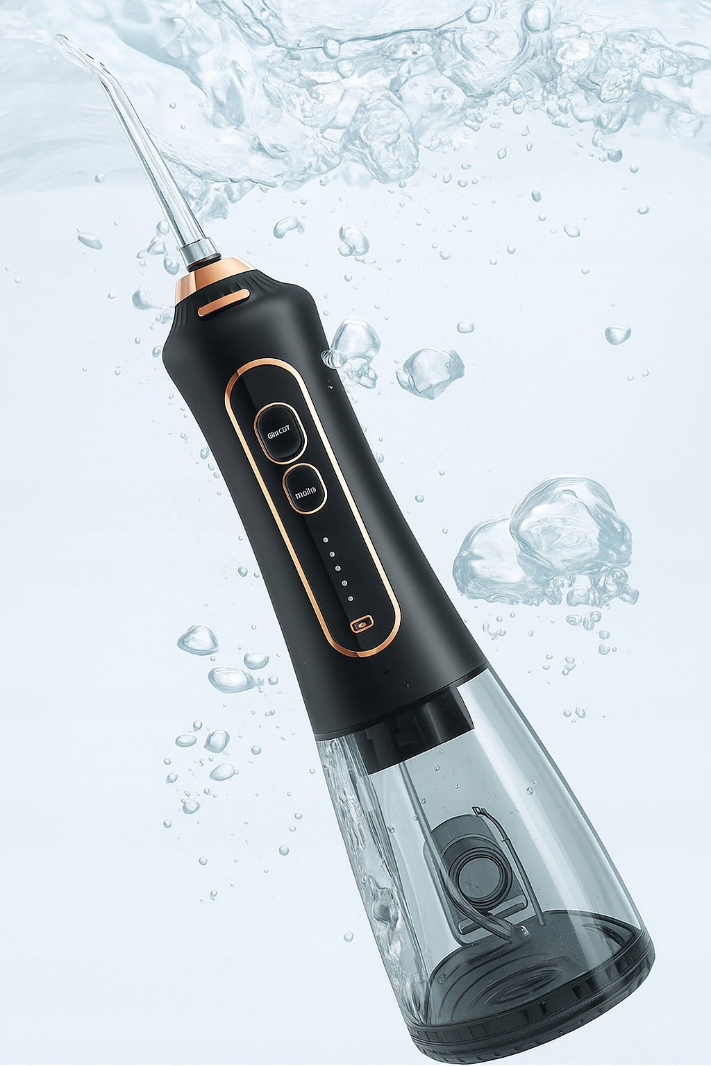 Sonic dantų šepetėlis + vandens dantų irigatorius, 5 režimai, USB, IPX7, RINKINYS