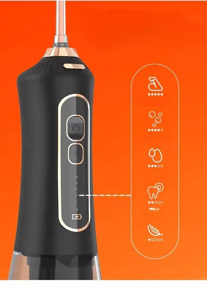 Sonic dantų šepetėlis + vandens dantų irigatorius, 5 režimai, USB, IPX7, RINKINYS