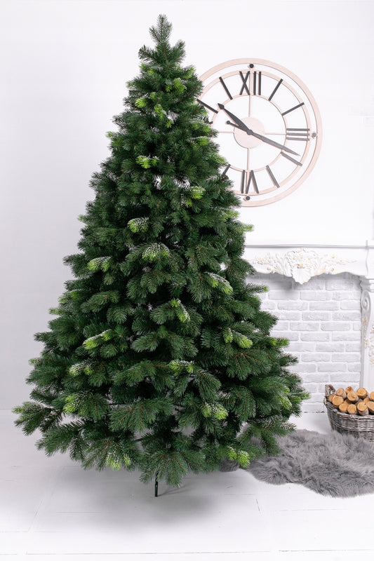 Dirbtinė eglutė „Cedr” su šviesiai žaliais galiukais iš PVC+PE 2.10 m