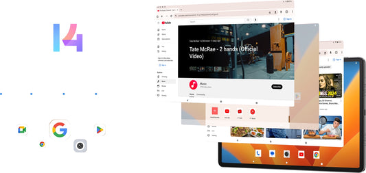 PLANŠETINIS KOMPIUTERIS CUBOT TAB 70 10,95" 16/128GB LTE 4G GPS WIFI ANDROID KLAVIATŪRA PELĖ