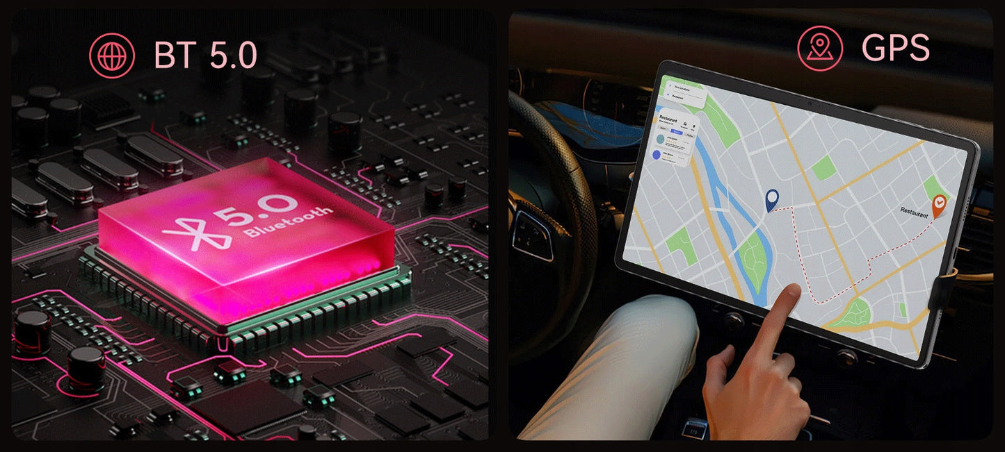 PLANŠETINIS KOMPIUTERIS CUBOT TAB 70 10,95" 16/128GB LTE 4G GPS WIFI ANDROID KLAVIATŪRA PELĖ