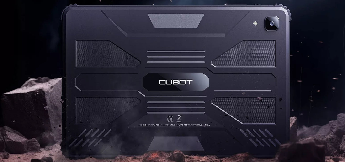 SUDĖTINIO STIPRUMO PLANŠETINIS KOMPIUTERIS CUBOT KINGKONG TAB 10,1" 16/256 GB