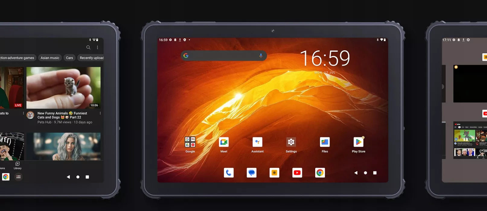 SUDĖTINIO STIPRUMO PLANŠETINIS KOMPIUTERIS CUBOT KINGKONG TAB 10,1" 16/256 GB