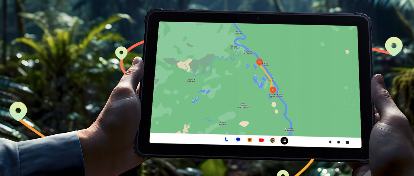 SUDĖTINIO STIPRUMO PLANŠETINIS KOMPIUTERIS CUBOT KINGKONG TAB 10,1" 16/256 GB