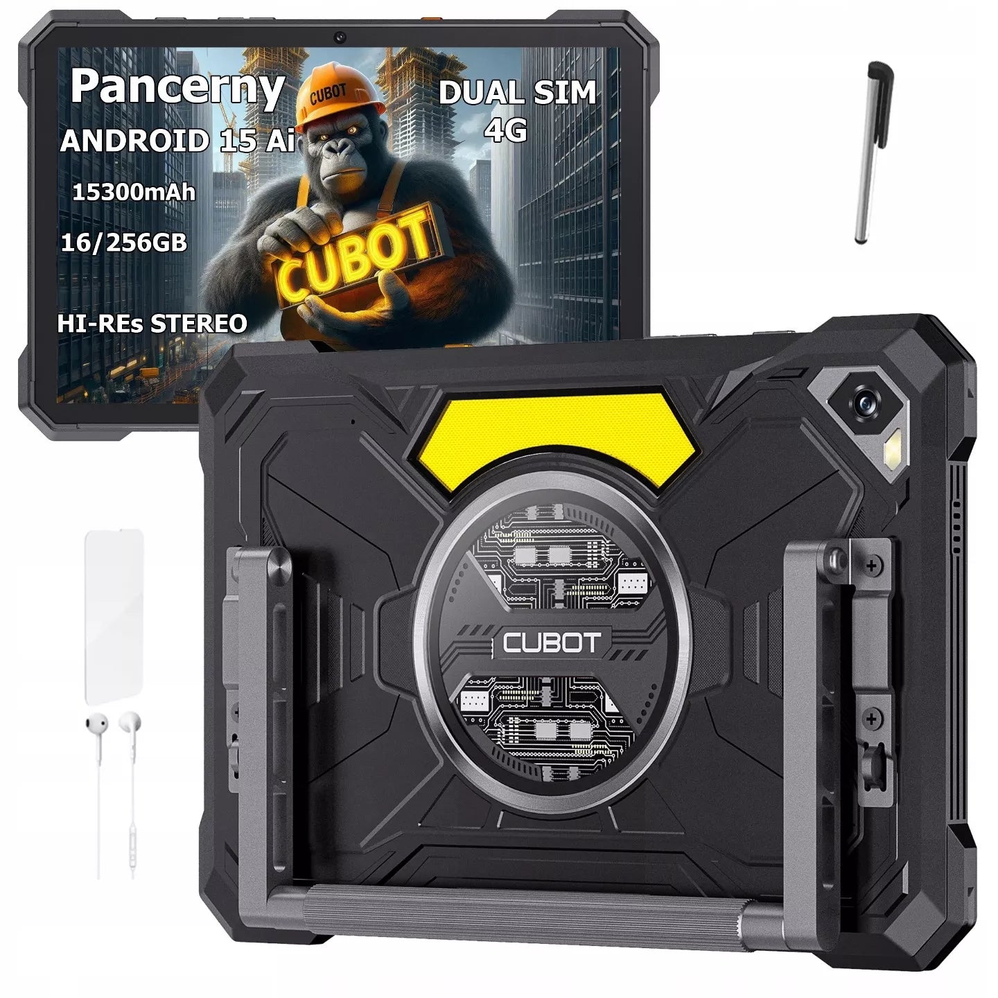 STIPRIINTAS TABLETĖ CUBOT KINGKONG TAB S 10,1" DVI SIM GPS