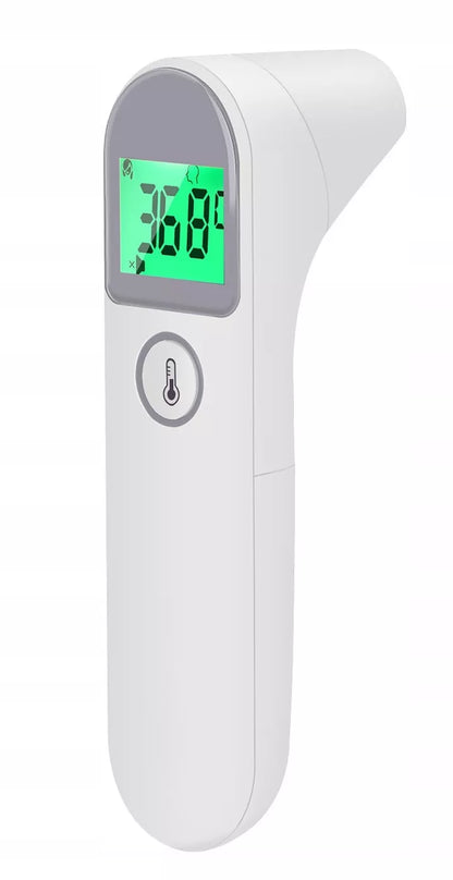 MEDEK medicininis bekontaktis elektroninis termometras kaktai ir ausiai su LCD ekranu