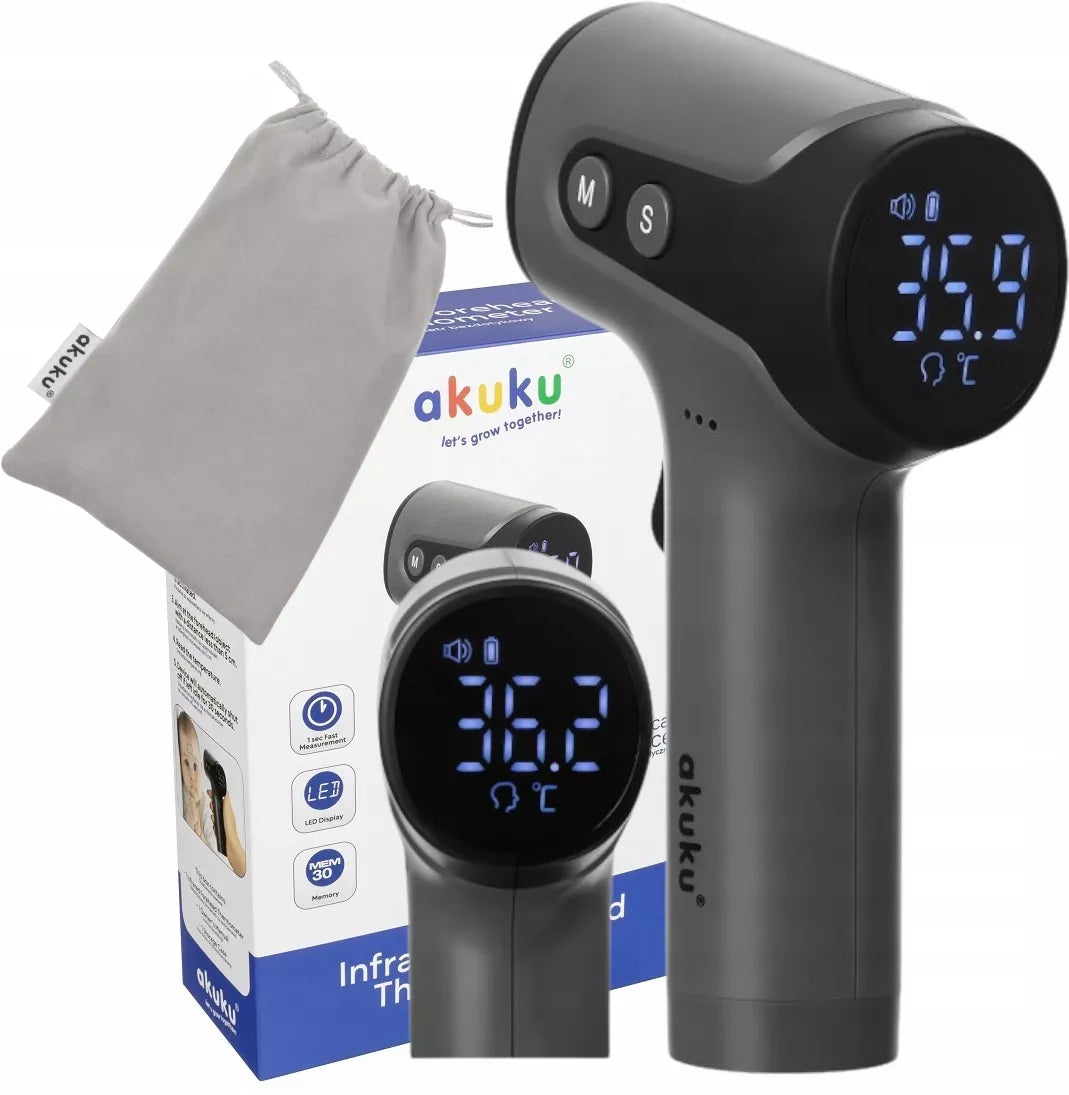 AKUKU bekontaktis medicininis elektroninis infraraudonųjų spindulių termometras vaikams
