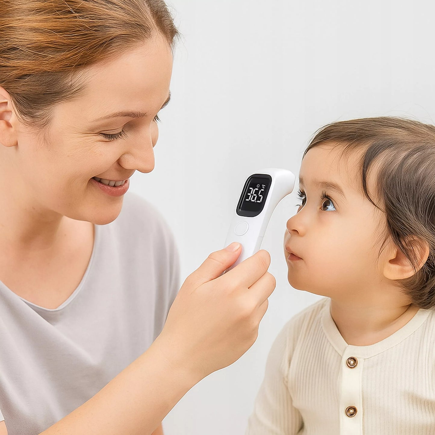 TERMOMETRAS BE KONTAKTINIS MEDICININIS LIGONINĖS KŪNO TEMPERATŪROS MATAVIMAS SIGNALIZACIJA
