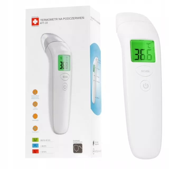 Medicininis nekontaktinis infraraudonųjų spindulių termometras KFT-22