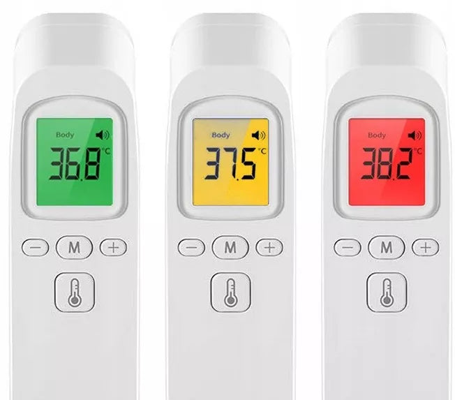 ELEKTRONICZNY BEZDOTYKOWY TERMOMETR NA PODCZERWIEŃ PIROMETR MEDYCZNY