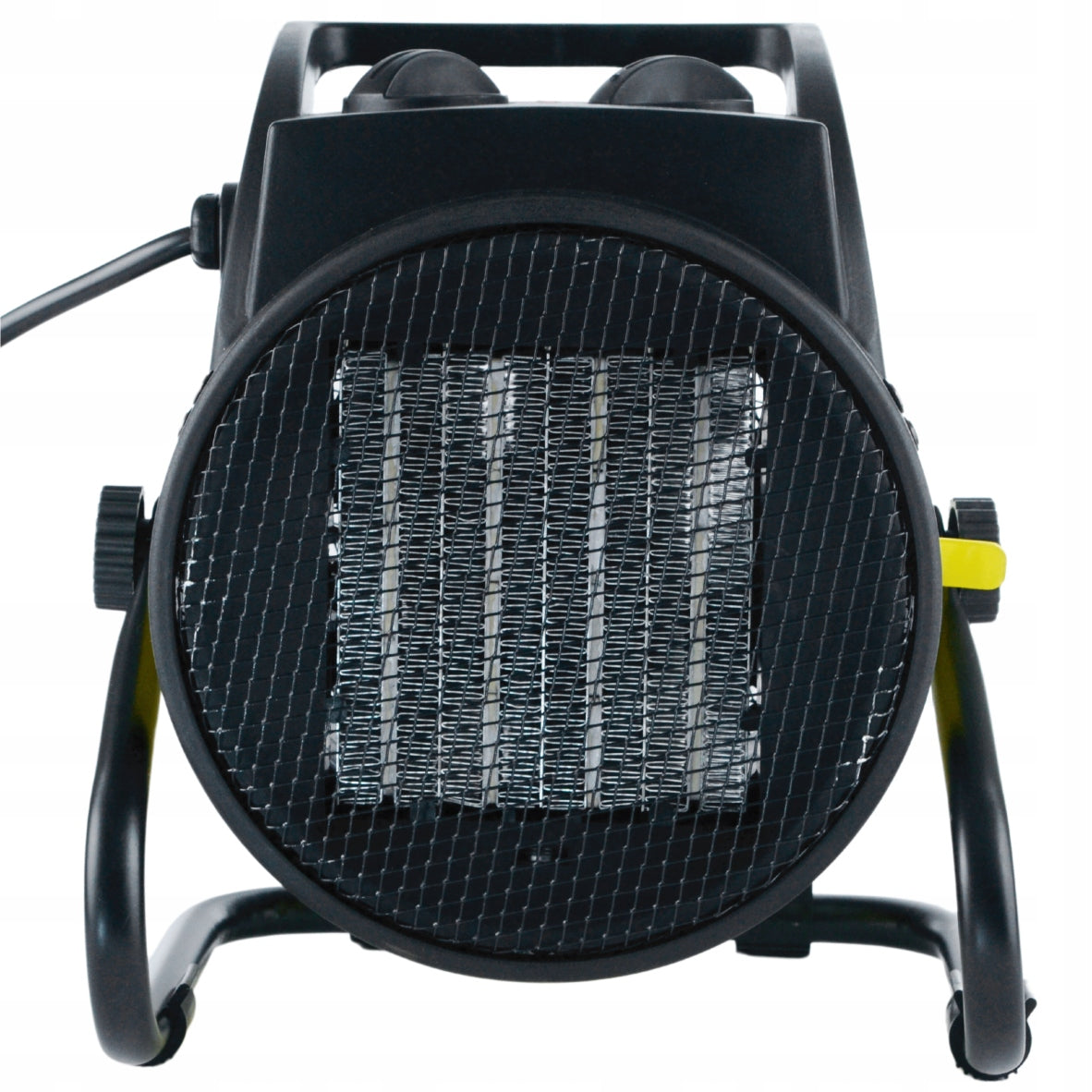 TERMOVENTILIATORIUS FARELKA ŠILDYTUVAS NEŠIOJAMAS 2000 W 2 KW BLACK