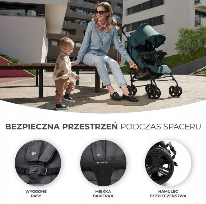 TIK Kinderkraft Vežimėlis, skėtis, lengvas