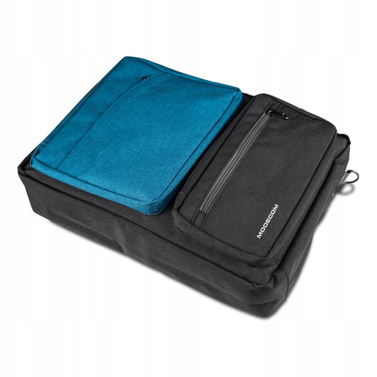 15,6 colių nešiojamojo kompiuterio krepšys su kuprinės funkcija - dviejų skyrių - lengvas - vandeniui atsparus