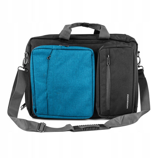 15,6 colių nešiojamojo kompiuterio krepšys su kuprinės funkcija - dviejų skyrių - lengvas - vandeniui atsparus