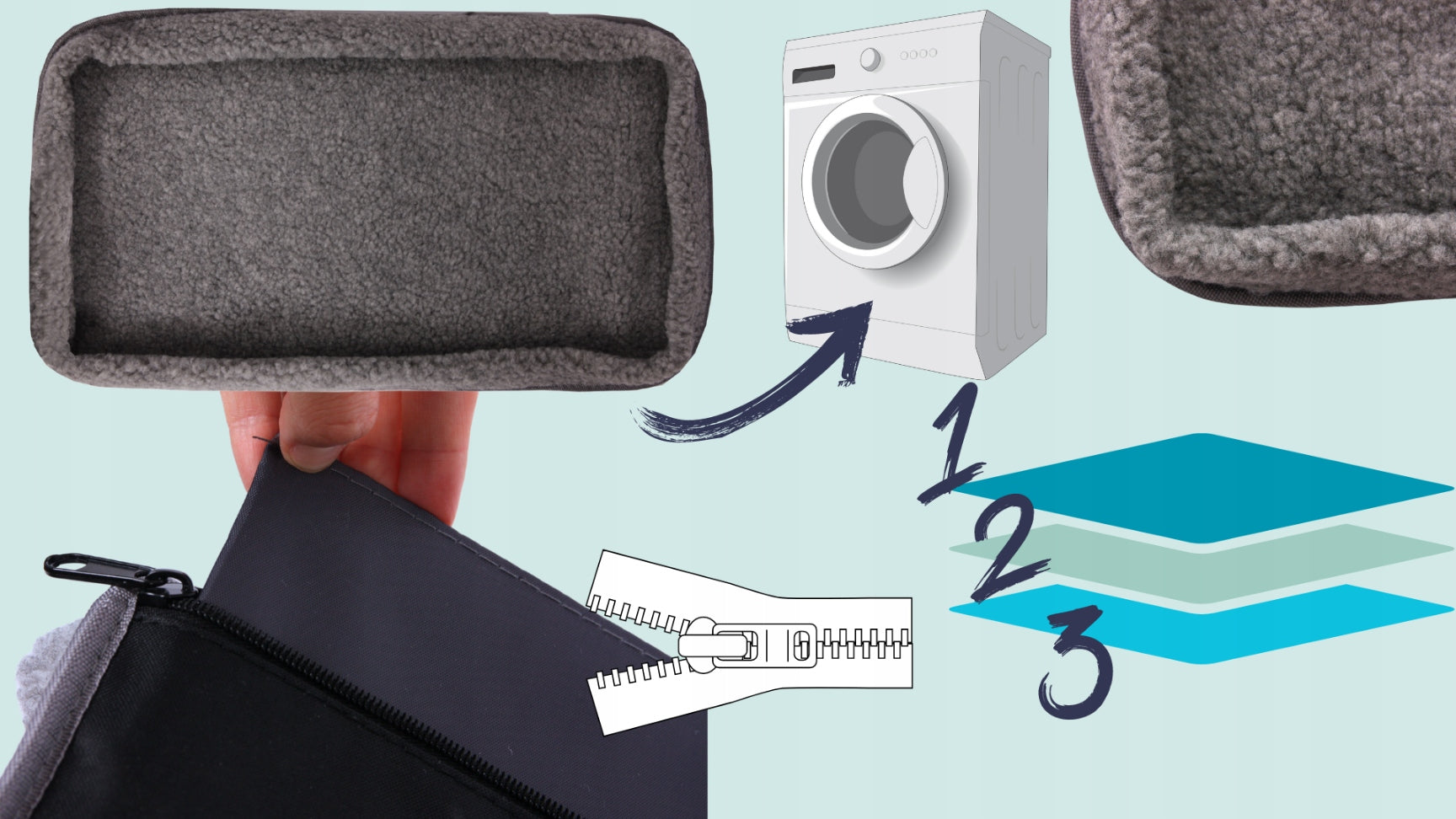 DVRĖLIS TRANS portavimo dėžė vežimėlis šunims katėms, su atidaromu šonu ir viršumi, su kilimėliu