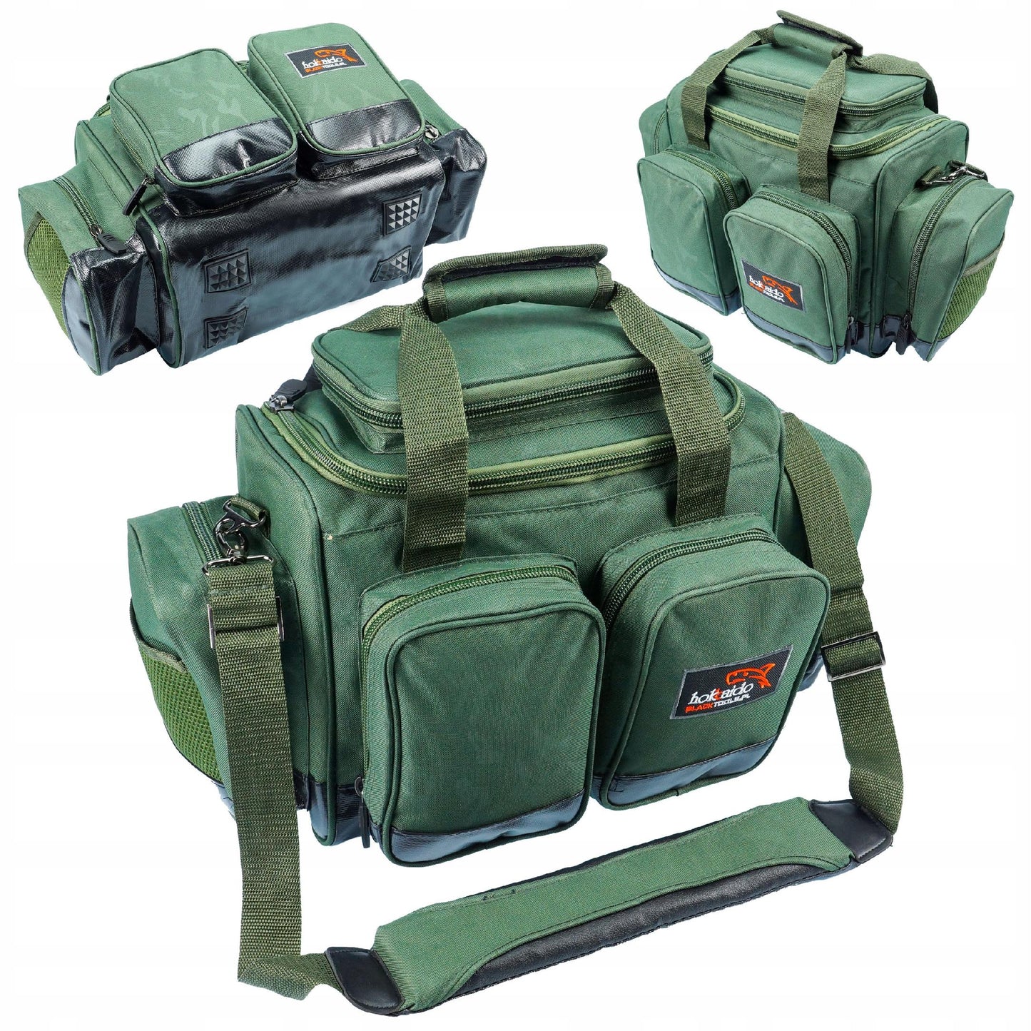 ŽVEJYBINĖ RANKINĖ HOKKAIDO 5 KIŠENĖS 47X25CM STIPRI VANDENĮ NEPRALEIDŽIANTI GUMA