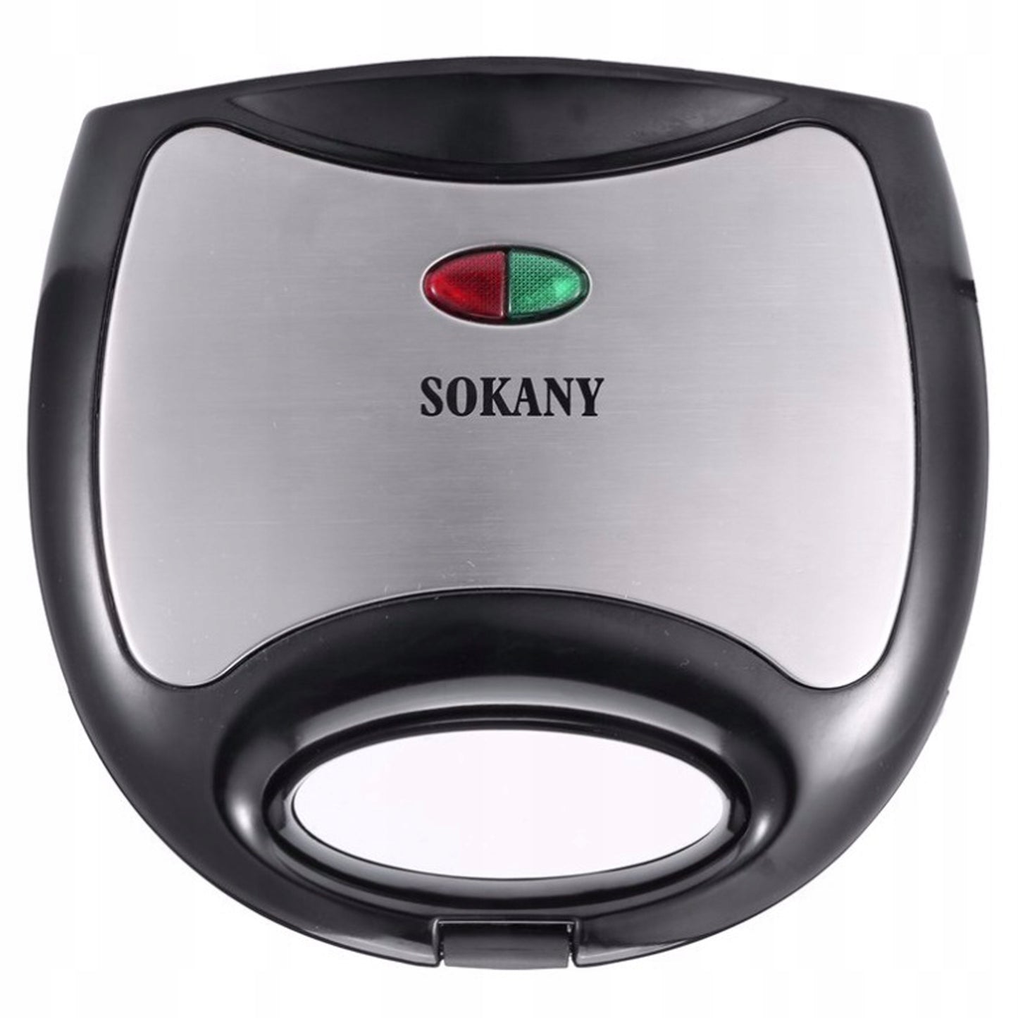 Galingas 750W sumuštinių skrudintuvas, skirtas trikampiams sumuštiniams, saugus