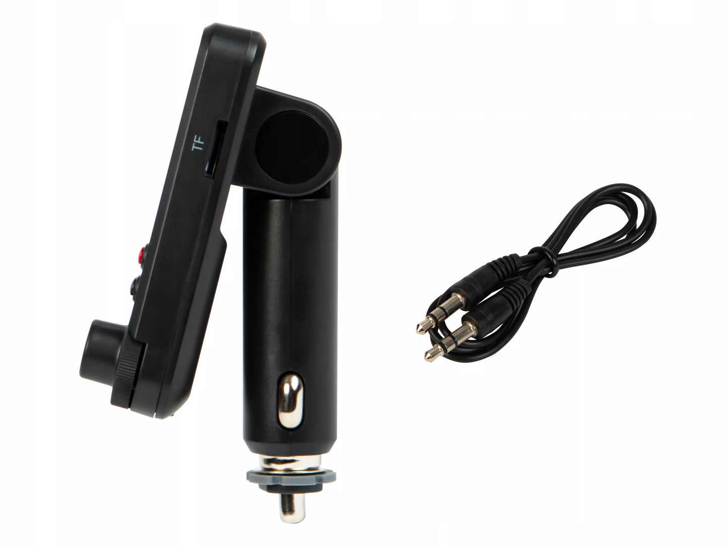 BLUETOOTH 5.0 FM SIŲSTUVAS LAISVŲ RANKŲ ĮRANGA QC3.0 SD BASS DIDELIS LCD 24V