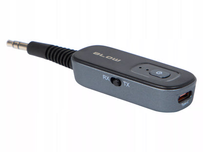BLUETOOTH 2IN1 SIŲSTUVAS-IMTUVAS AUX MINIJACK 3,5MM TX RX USB-C