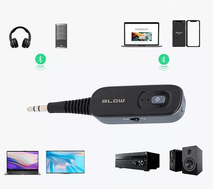 BLUETOOTH 2IN1 SIŲSTUVAS-IMTUVAS AUX MINIJACK 3,5MM TX RX USB-C