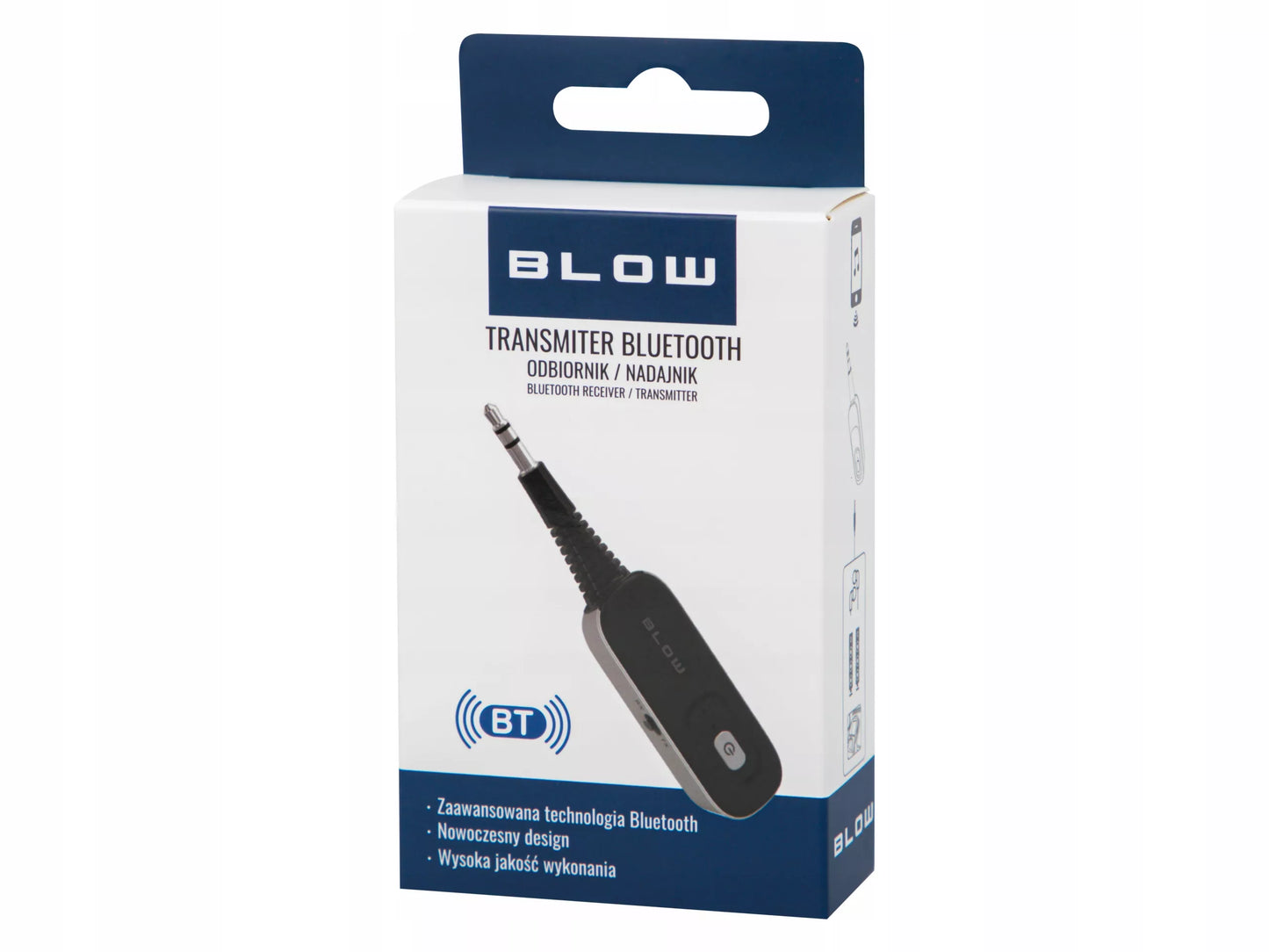 BLUETOOTH 2IN1 SIŲSTUVAS-IMTUVAS AUX MINIJACK 3,5MM TX RX USB-C
