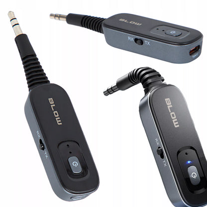 BLUETOOTH 2IN1 SIŲSTUVAS-IMTUVAS AUX MINIJACK 3,5MM TX RX USB-C