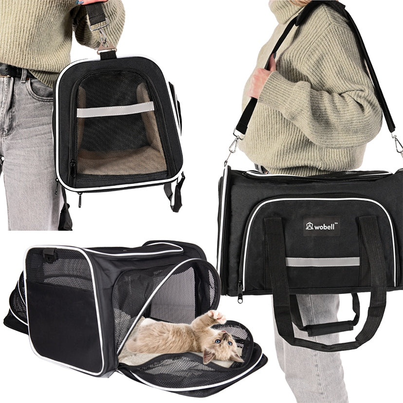 TRANSPORTERIS KOTUI, ŠUNIUI SU VENTILIACIJA SKIRTAS SKRYDŽIAMS LĖKTUVU, KELIONĖMS