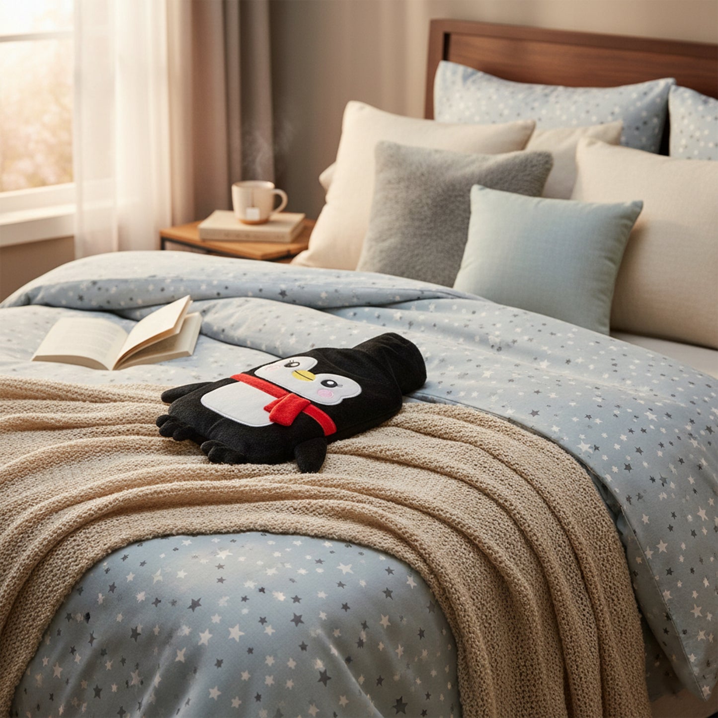 Didelis termoforas PINGWIN LAzyhome, guminis pliušinis, skirtas vaikams