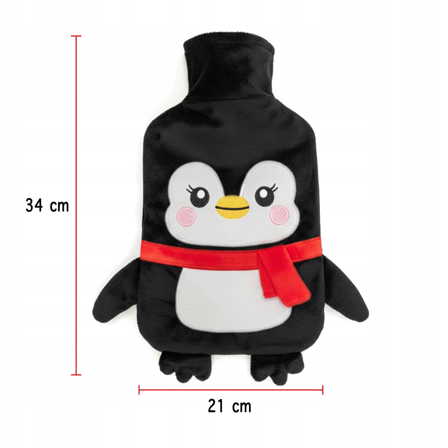 Didelis termoforas PINGWIN LAzyhome, guminis pliušinis, skirtas vaikams