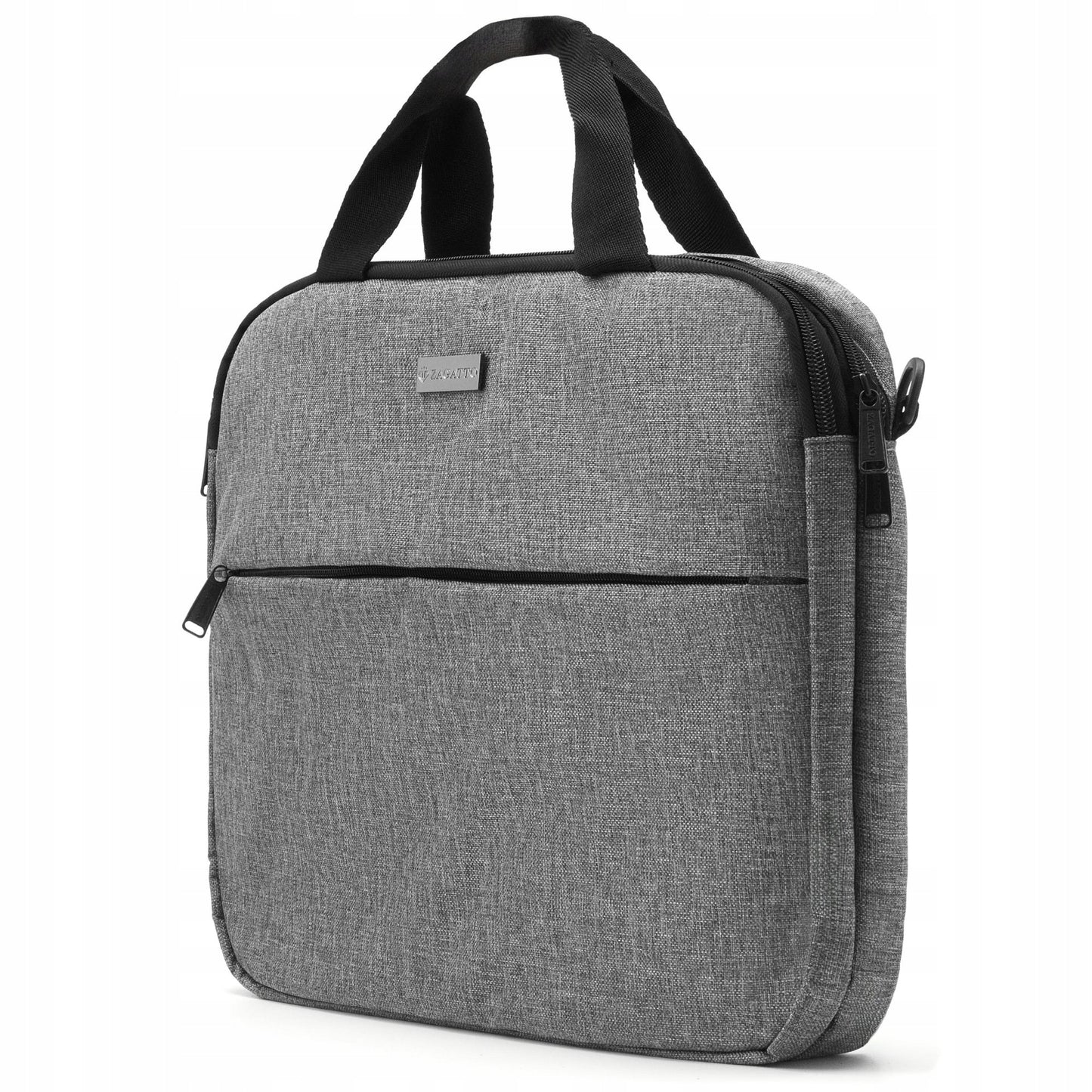 Nešiojamo kompiuterio krepšys 15,6" dviejų skyrių moteriškas vyriškas lengvas ant peties ZAGATTO