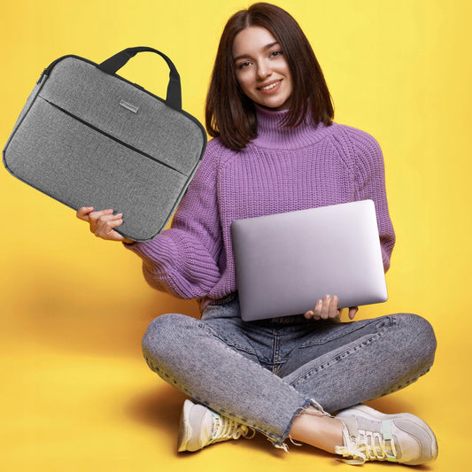 Nešiojamo kompiuterio krepšys 15,6" dviejų skyrių moteriškas vyriškas lengvas ant peties ZAGATTO