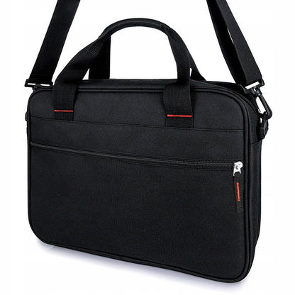 15,6 colių lengvas didelis juodas darbo krepšys moterims ir vyrams ZAGATTO