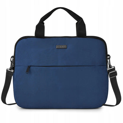 15,6 colio lengvas didelis darbo krepšys vyrams ir moterims, tamsiai mėlynas ZAGATTO