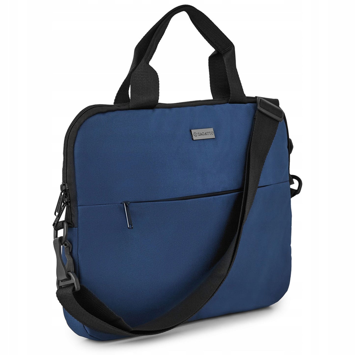 15,6 colio lengvas didelis darbo krepšys vyrams ir moterims, tamsiai mėlynas ZAGATTO
