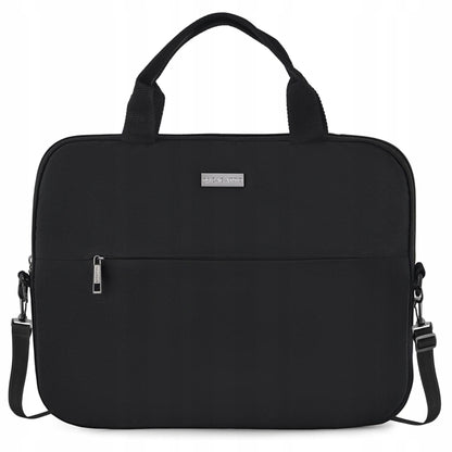Juodas, lengvas, talpus 15,6" kompiuterio dėklas Zagatto