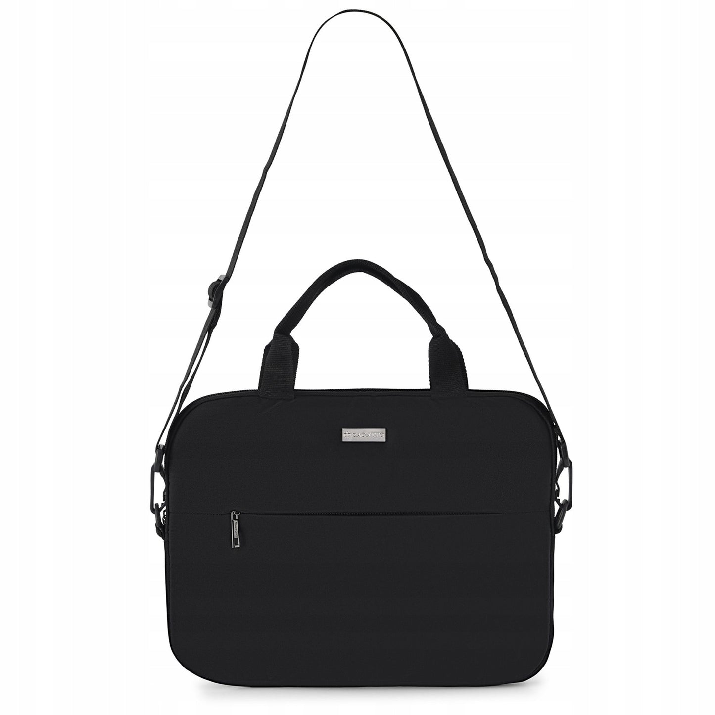 Juodas, lengvas, talpus 15,6" kompiuterio dėklas Zagatto