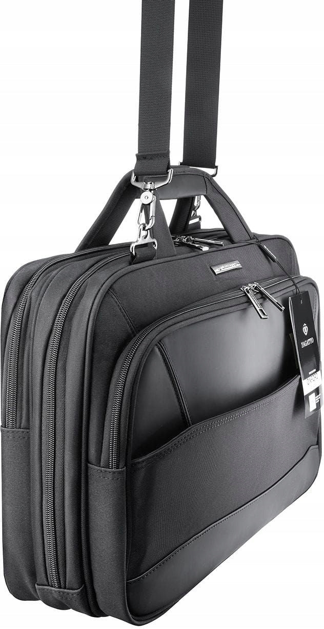 Talpi 17,3” ir 15,6” verslo rankinė nešiojamam kompiuteriui petnešomis ZAGATTO